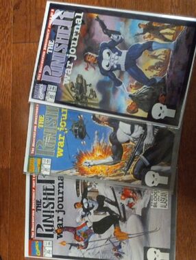 Marvel Comics The Punisher War Journal X3
